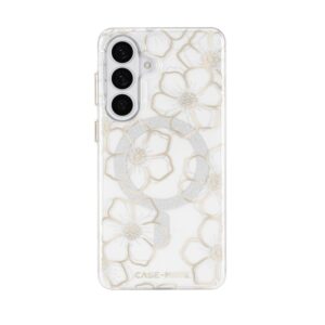 Case-Mate Floral Gems Gold with Magnetic เคส Galaxy S26 Plus