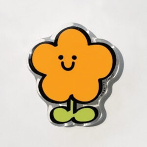 Ssongs CHANGETOC Griptok MagSafe – Cute flower orange