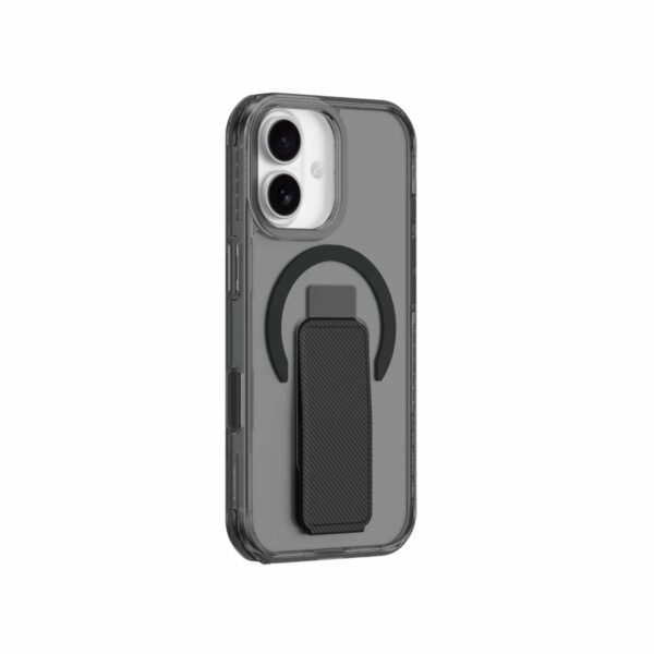 AMAZINGthing Titan Pro Holder Magsafe with Grip-Stand Case เคส iPhone 17 – Titan Black